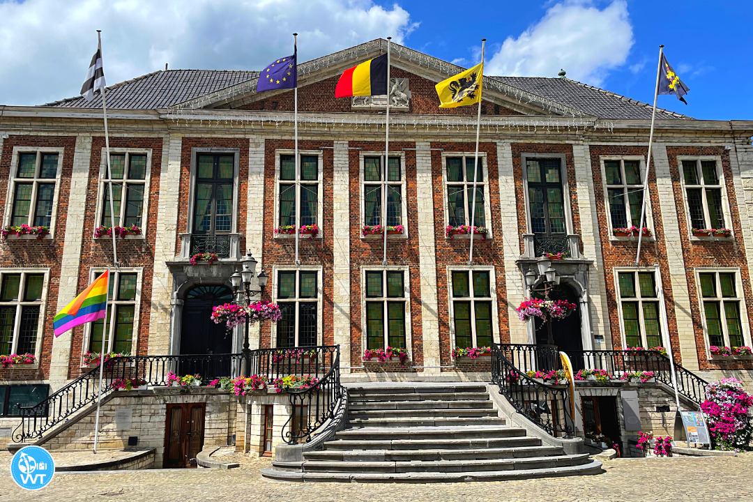 Picture of the town hall of Diest, Belgium