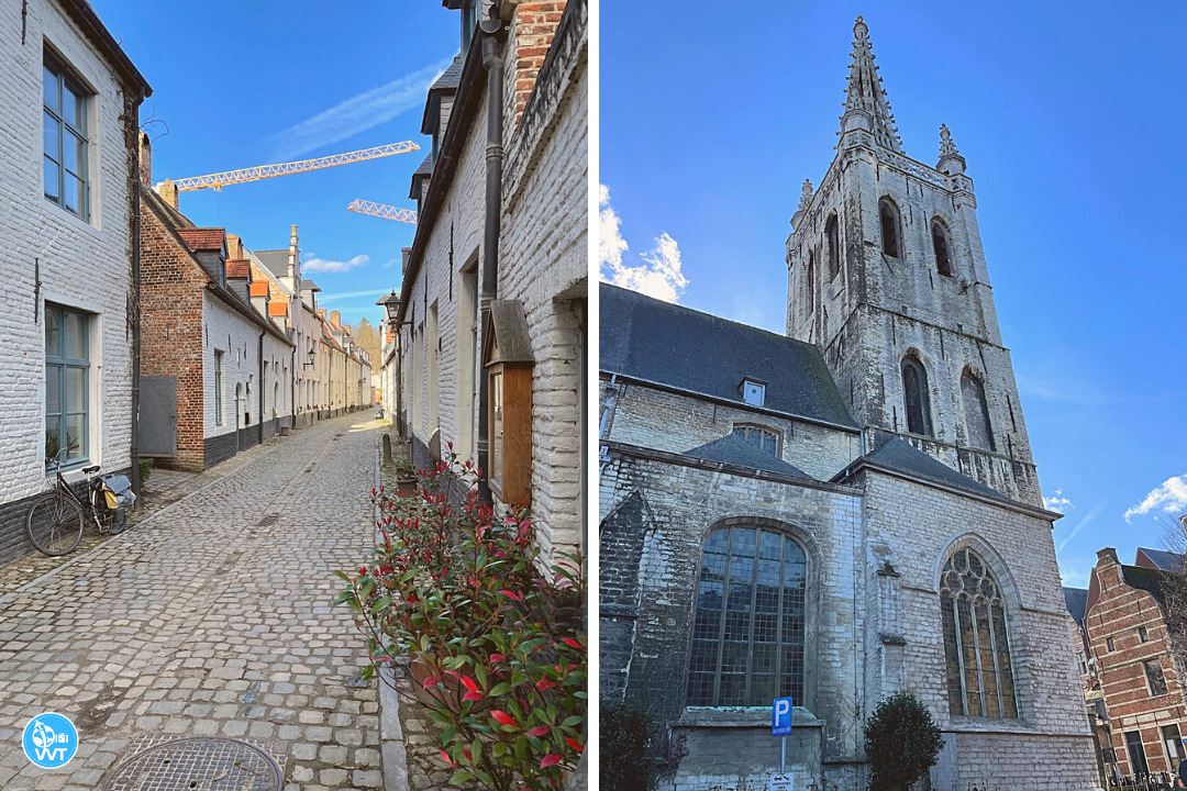 Photo of the Small Beguinage of Leuven, Belgium