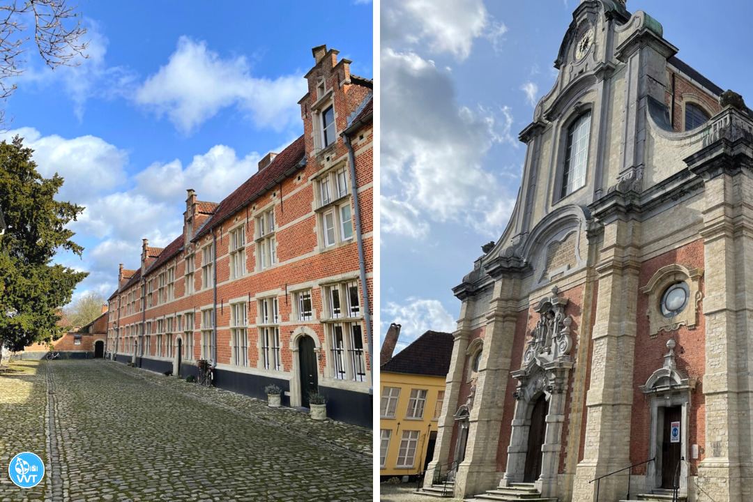 Bild des Beginenhofs von Lier, Belgien