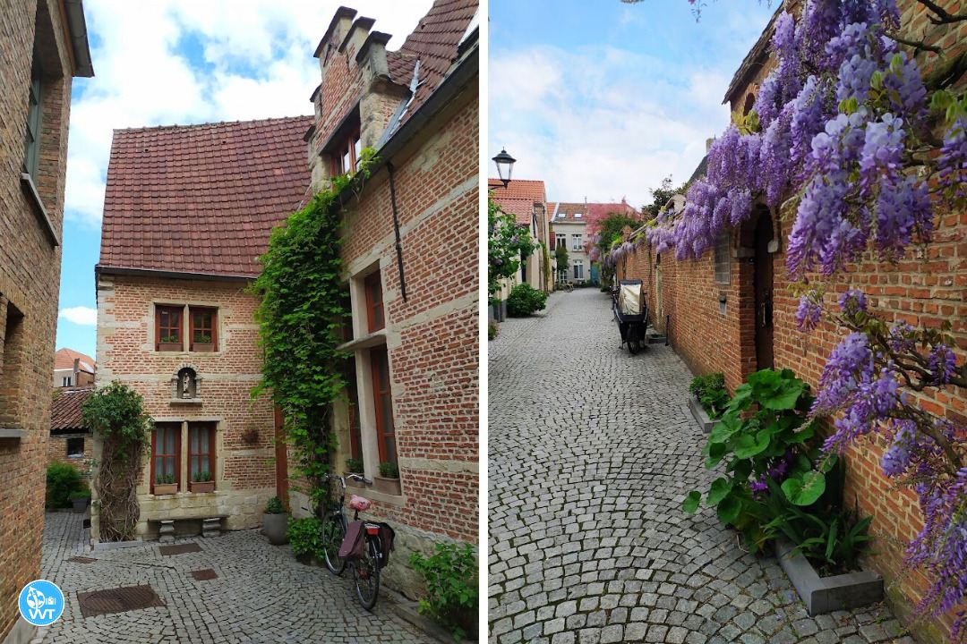 Picture of the Great Beguinage of Mechelen, Belgium