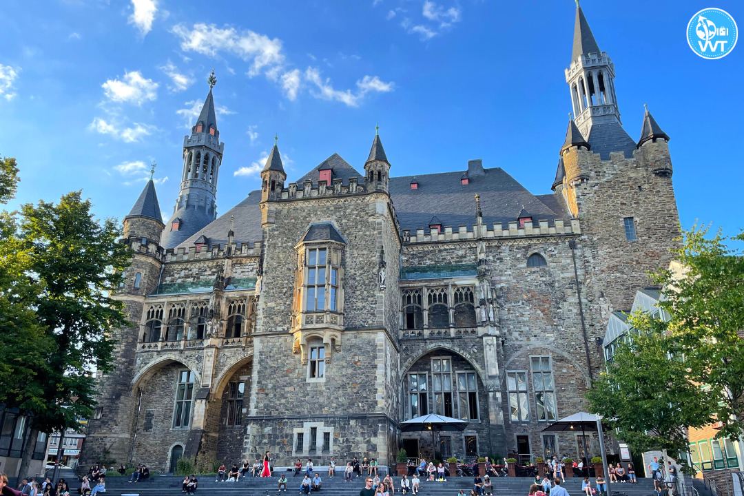 Foto des Rathauses von Aachen