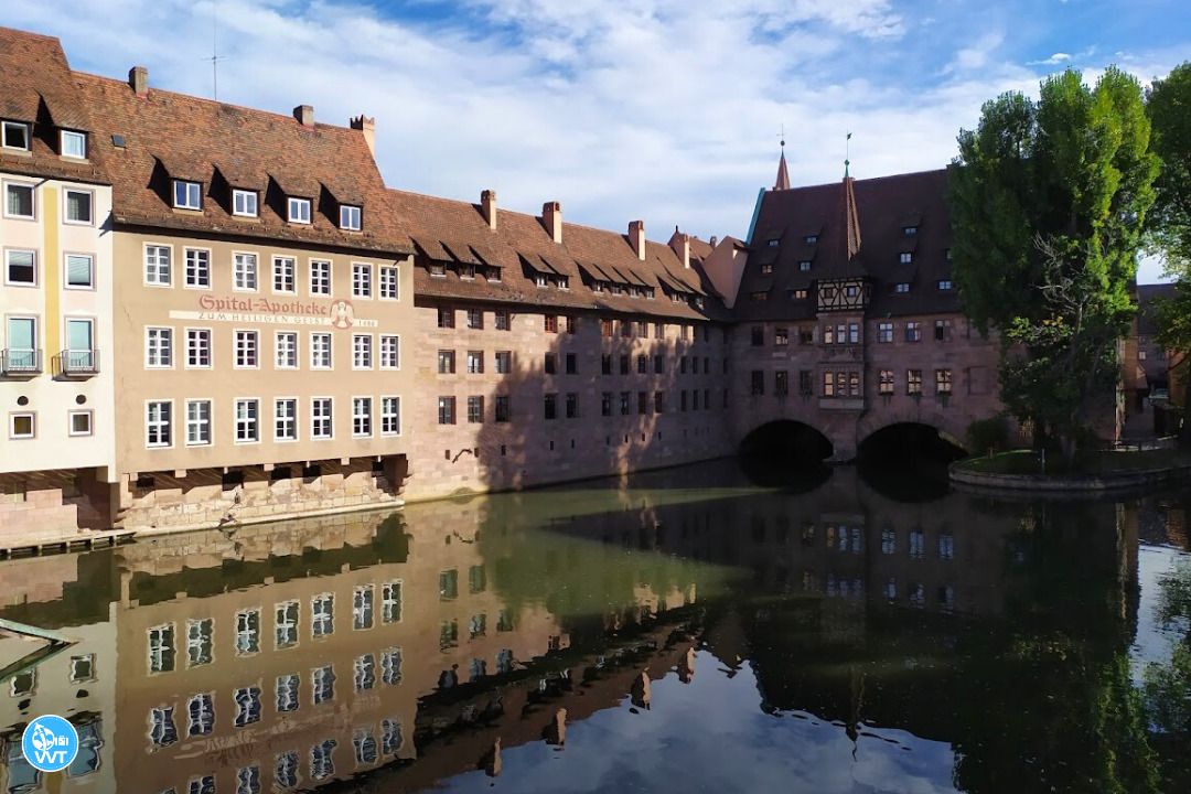 Foto van het Heilige Geest Ziekenhuis van Neurenberg, Duitsland