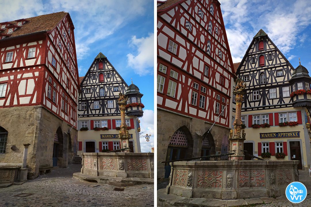 Foto de la Antigua Farmacia Marien en Rotemburgo, Alemania