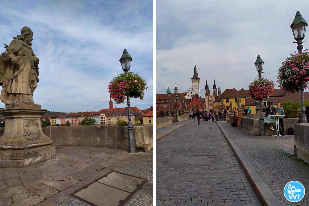 Foto del Puente Viejo en Wurzburgo, Alemania