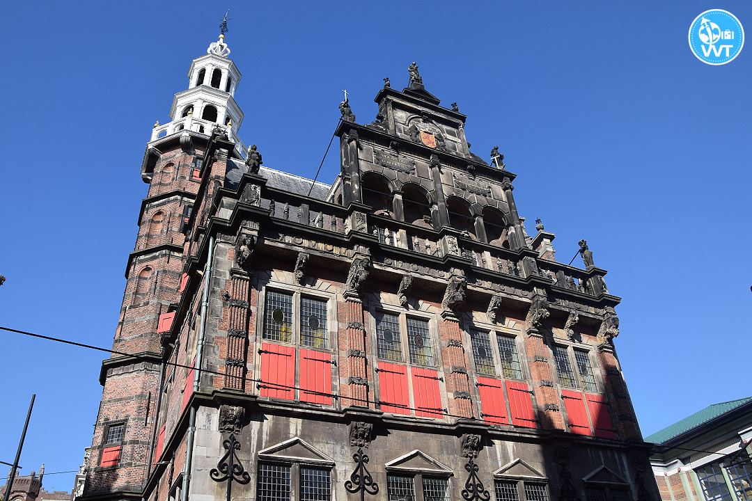Foto des ehemaligen Rathauses von Den Haag