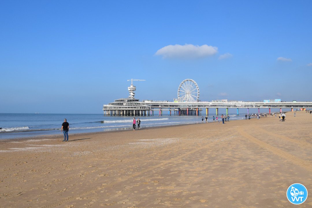 Foto vom Strand von Scheveningen